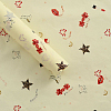 Бумага тишью принтованная упаковочная 17-19г/м, 50×70см 10 листов, №4