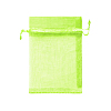 Мешочек из органзы 25 х 30 см салатовый 