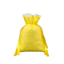 Мешочек из спанбонда (1) 40х26см, желтый