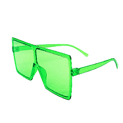 Очки квадратные зеленые №11